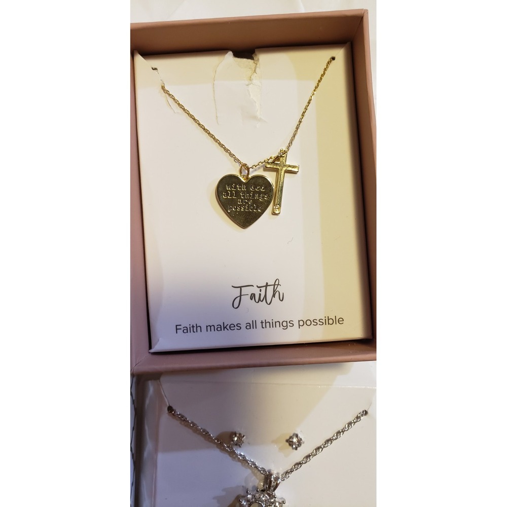 4 Boxed Necklace/Earring Sets - Picture 3 of 5